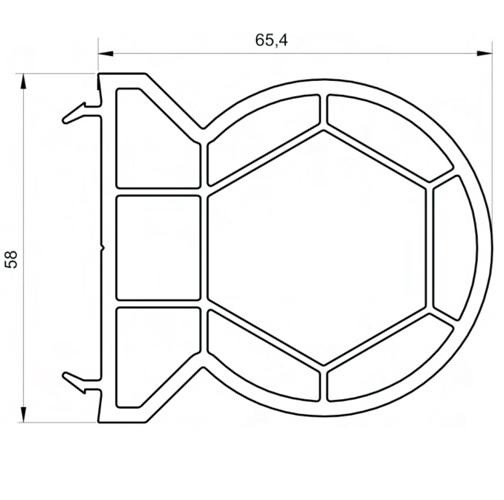 ТРУБА  58 мм (6,5м)
